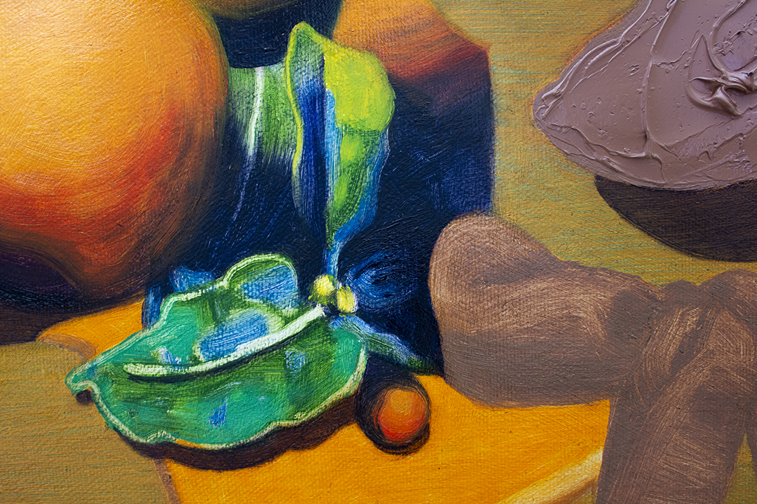 Silt, Detail, Oil on Canvas, 16″ x 20″, 2019