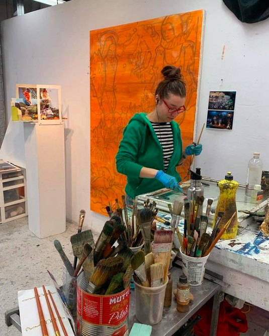 Working in the Studio